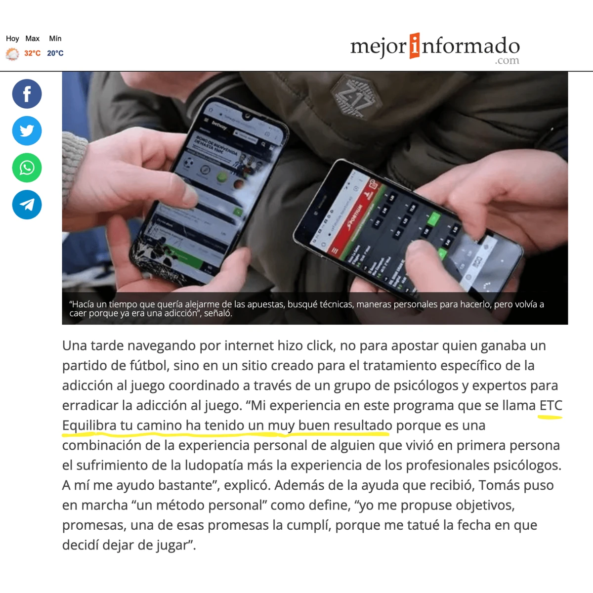 Mejor Informado — caso de éxito con ETC.